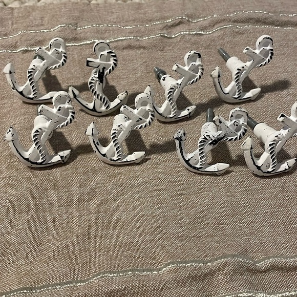 Source Unknown | Accents | Vintage Drawer Pull Cast Iron Anchor Knobs ...